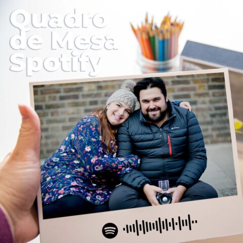 Quadro de Mesa Spotify