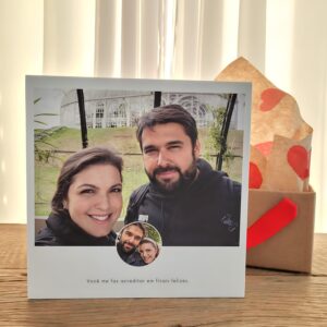 Quadro Amor em Detalhes - Polaroid